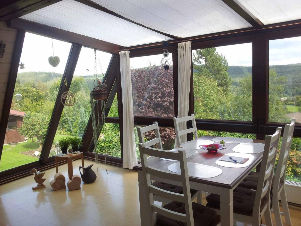 Ferienhaus Dueperthal 힐헨바흐 외부 사진